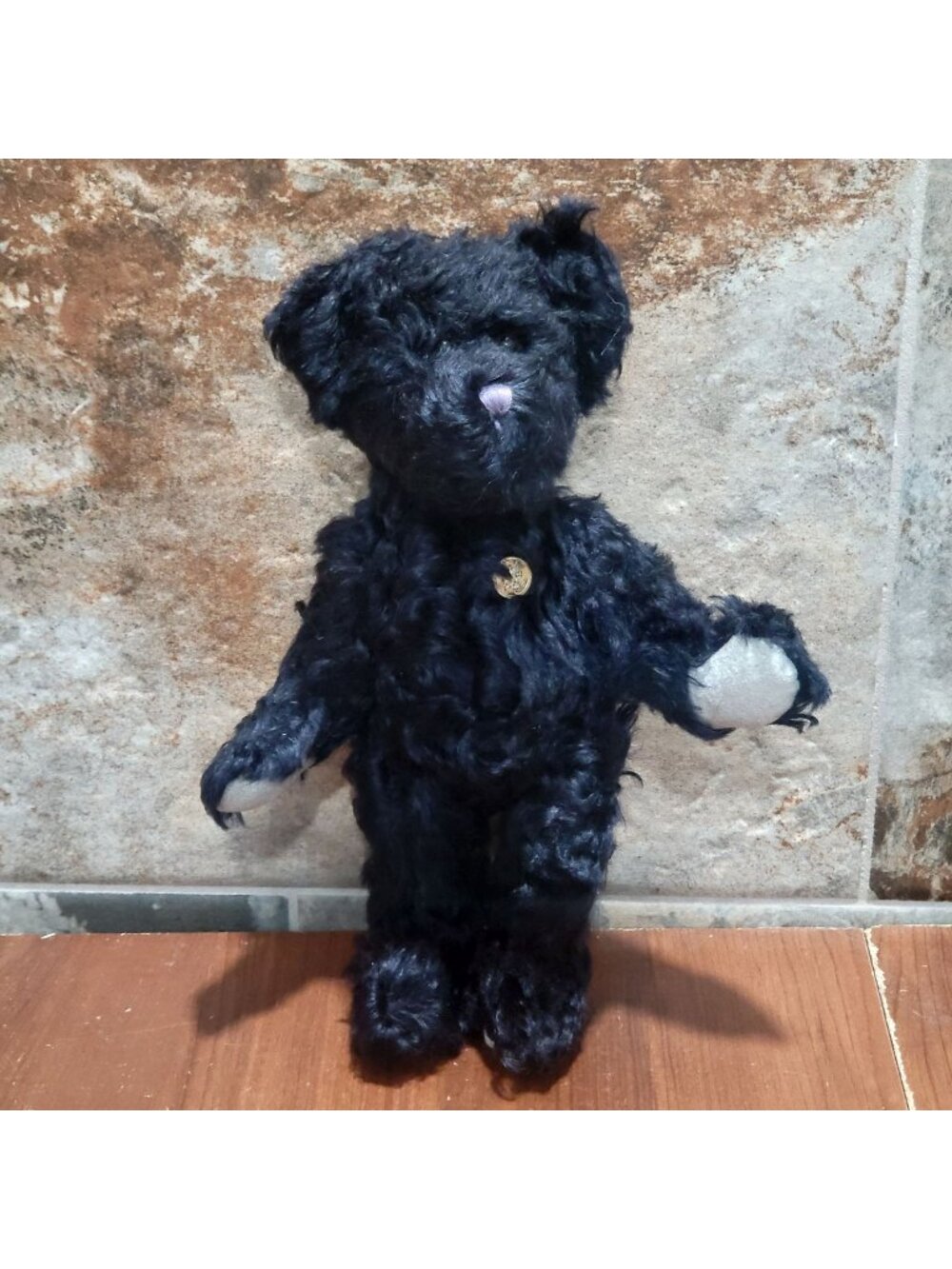 Boyds Bear Blueberry Mohair Teddy Limited Ed Retired Vintage Collectible 10"